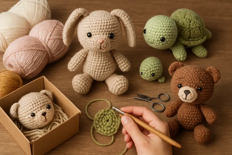 Ontdek de wereld van haakpakketten en amigurumi